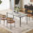 Faux Leather Upholstered Side Chair-334836583