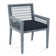 Chaise avec accoudoirs Glinda