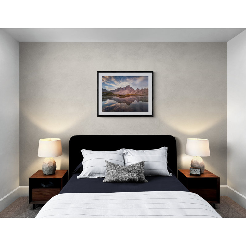 Dolomites, Italy, Sunrise Paternkofel Print by Frank Peters, Wrapped Canvas, No Mat, 24" H x 32" W