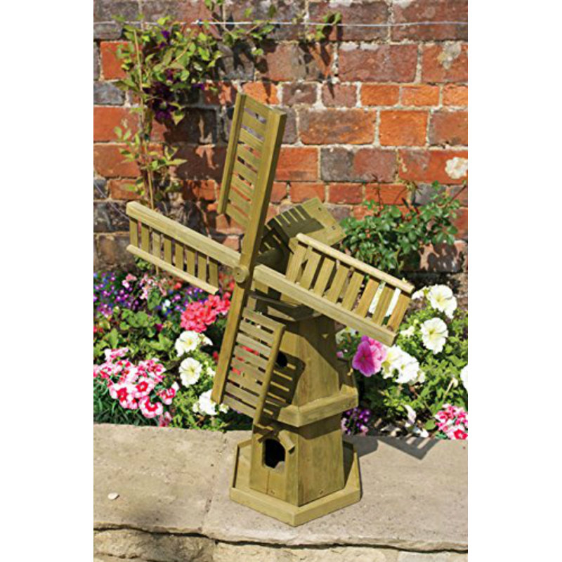 Haga UV Resistant Wood Garden Statue