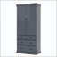 Garde-manger de ferme 77 po avec 3 tablettes réglables, 8 tablettes de porte et 3 tiroirs-2118275048