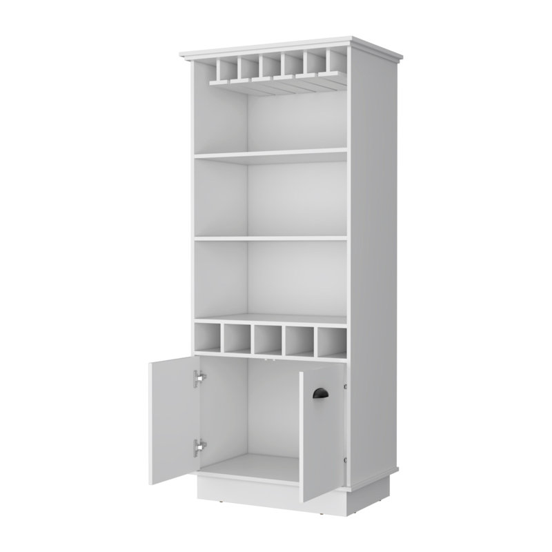 Armoire-bar Claire, Blanc