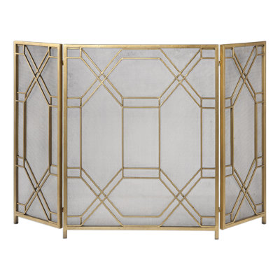 Hadlock Iron Fireplace Screen