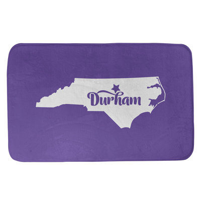 Tapis rectangulaire antidérapant pour salle de bain