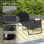 Chaise d'extérieur Outsunny