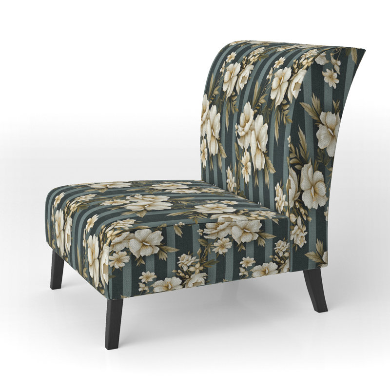 Fauteuil de chambre rembourré Classic Classic Elegant