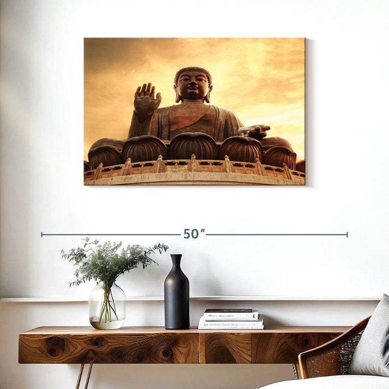 Javetta Bronze Buddha, 24" H x 36" W