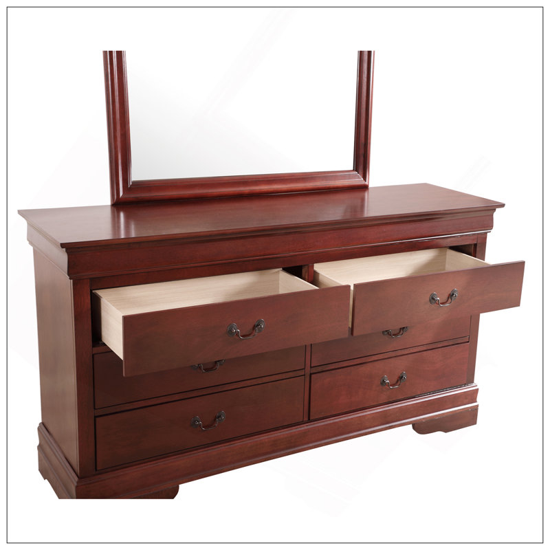 Commode Louis Phillipe, cerise Glory Furniture