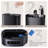 Kloudic 1.6 Gallons Cool Mist Ultrasonic Humidifier with Humidistat and Timer for 700 Cubic Feet