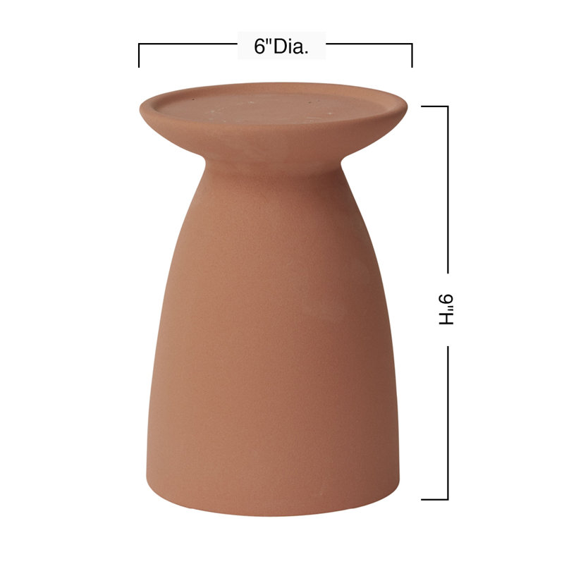 9'' H Concrete / Cement Tabletop Dish
