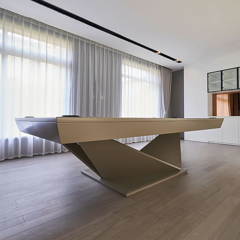 Table de billard 8 pi Minimalist, 33.07" H x 102.36" W x 55.12" D
