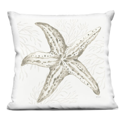 Coussin décoratif Starfish & Neutral Coral