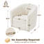 Fauteuil demi-tonneau pivotant-896247417