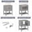 24" Single Bathroom Vanity Base Only-90979689