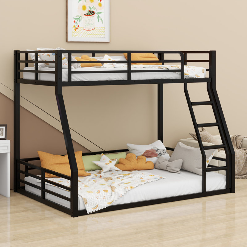 Metal Bunk Bed, Twin Over Full