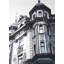 Art historique, toile encadrée monochrome noire