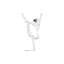 Ballet Line Art - impression d'art graphique-52874674-52874672-52874673