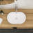 Go Peak Track 12.19'' Ceramic Oval Bathroom Sink