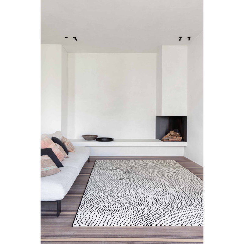 Unger Polka Dots Area Rug, Rectangle 200 x 290cm