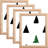 Flynt Raw Wood Decorative Picture Frame - Set of 4-1347535648