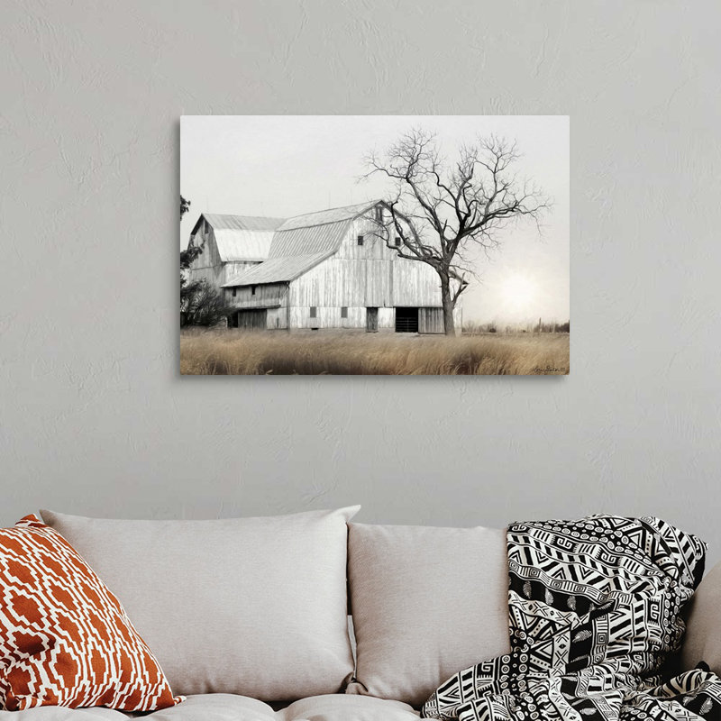 "Ohio Fields I" par Lori Deiter, reproduction d'art sur toile avec quincaillerie de fixation, Toile tendue, H 24 po x l 36 po