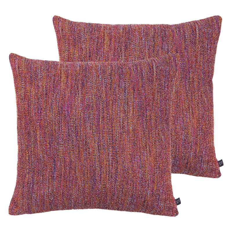 Square Cushion, Polyester/Polyfill, Antler