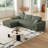 Bodie Upholstered Sectional Sofa with Reversible Recliner & Pillows-114863568
