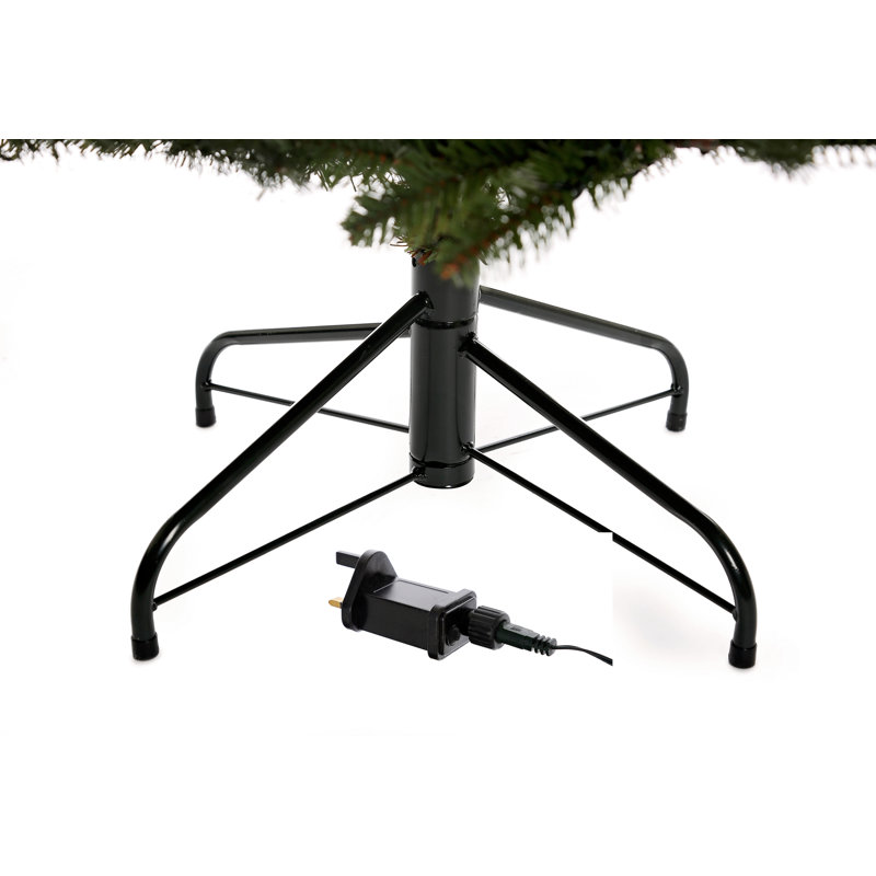 5.91' H Lighted Artificial Pine Christmas Tree