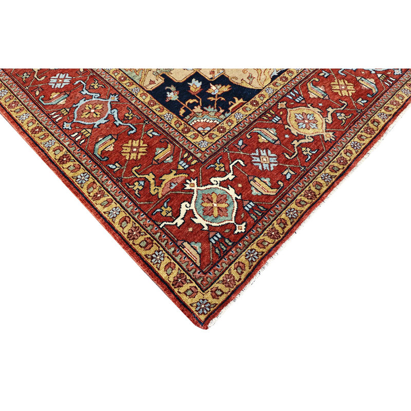 Hand Knotted Wool Oriental Area Rug