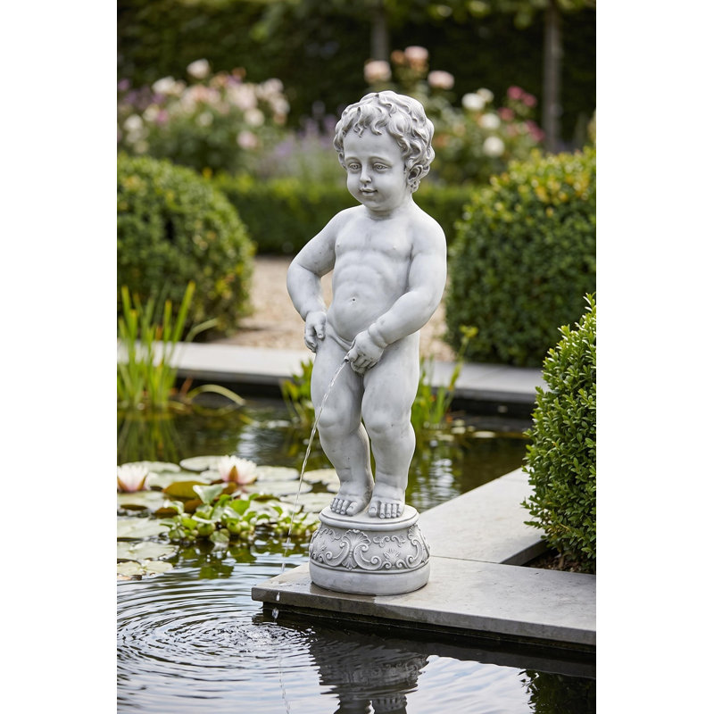 Mannequin Pis Piped Garden Statue