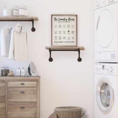 Laundry Room Procedures White