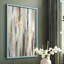 Colour Ripple Framed Print - Solid Wood-1243213394-1243213351