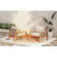 Chaise longue avec coussins Oris