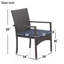 Outdoor Patio Dining Armchair