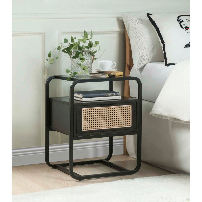 Metal Frame Accent Table