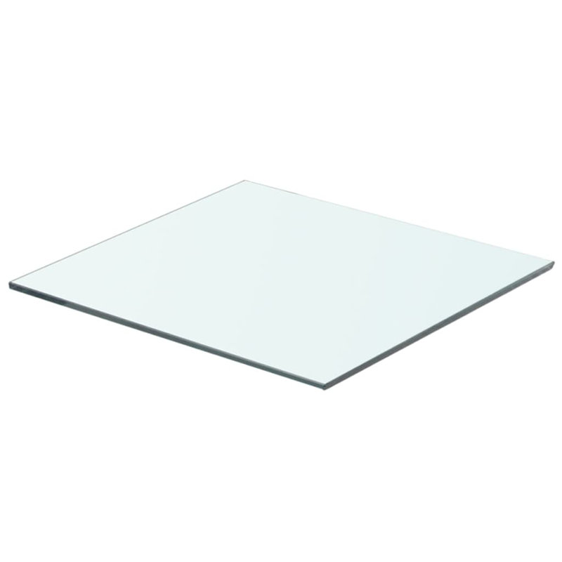 Zaynab 2 Piece Glass Floating Shelf, 0.8cm H x 40cm W x 30cm D