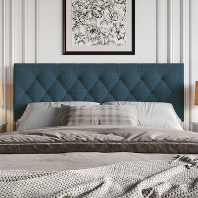 Gunnison Queen Tufted Upholstered Headboard