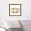 Couronne dorée - reproduction d'impression sur toile tendue-66920952-23151910