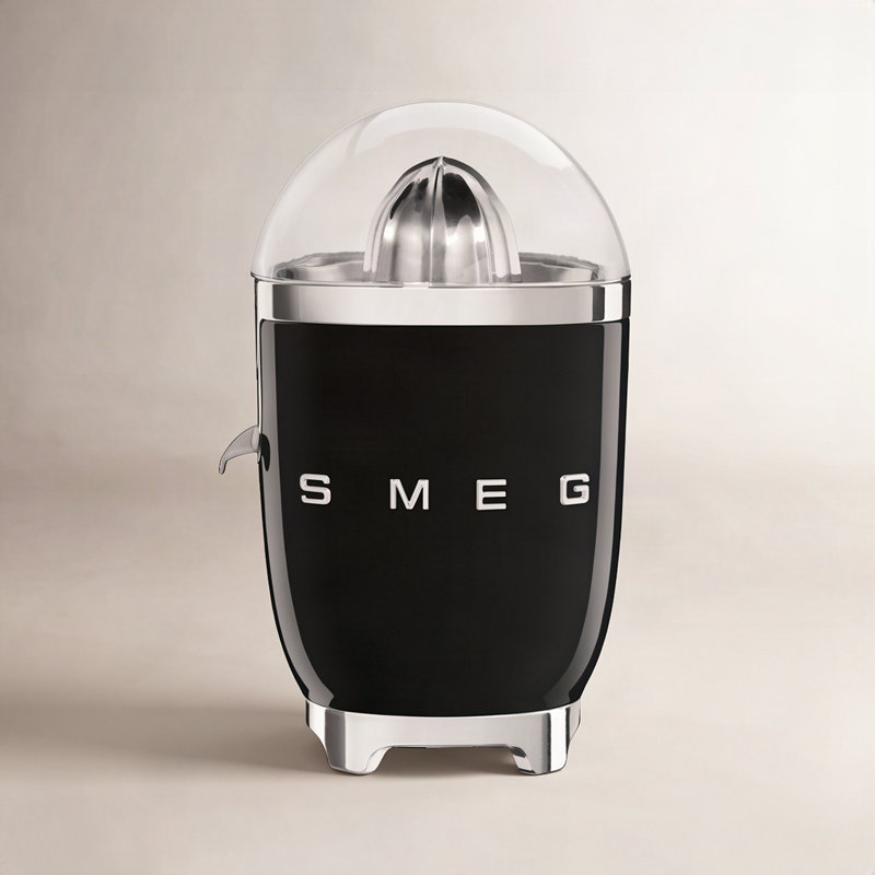 SMEG 50's Retro Style Citrus Juicer, Black