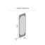 Miroir d'appoint mural Kittie Kofi-1032943689