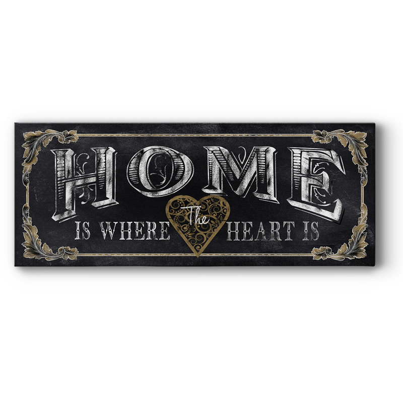 " Home ", 20" H x 50" W x 1.5" D