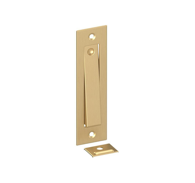 Deltana PDB50U10B 4-5 / 8 "x 1-1 / 4" boulon à tringle en bronze huilé, Bronze frotté à l'huile