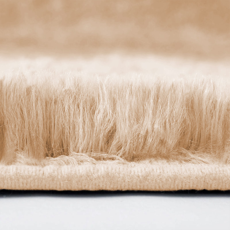 Machine Tufted Shag Area Rug, Rectangle 80 x 150cm
