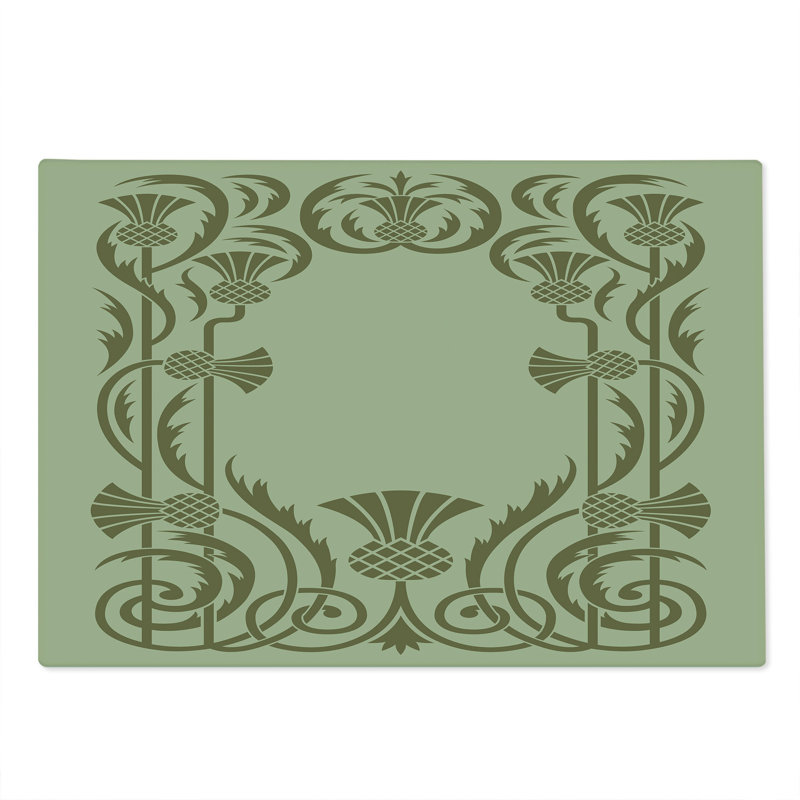 Planche à découper Art Nouveau Ambesonne