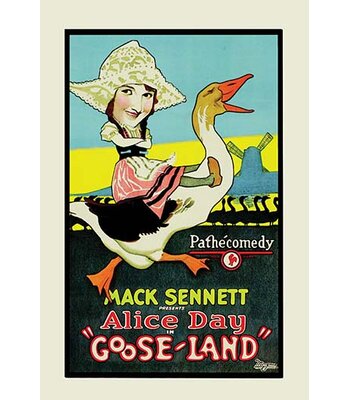 Gooseland or Goosland' by Mack Sennett Vintage Advertisement -  Buyenlarge, 0-587-62010-LC4466