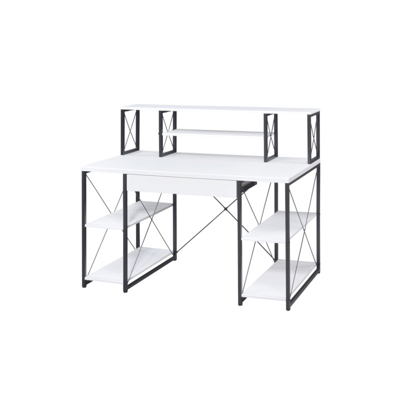 Bureau d'écriture Amiel, Blanc/Noir