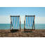 Brighton Beach Chairs - Picture Frame Photograph on Paper -74856193-87886838