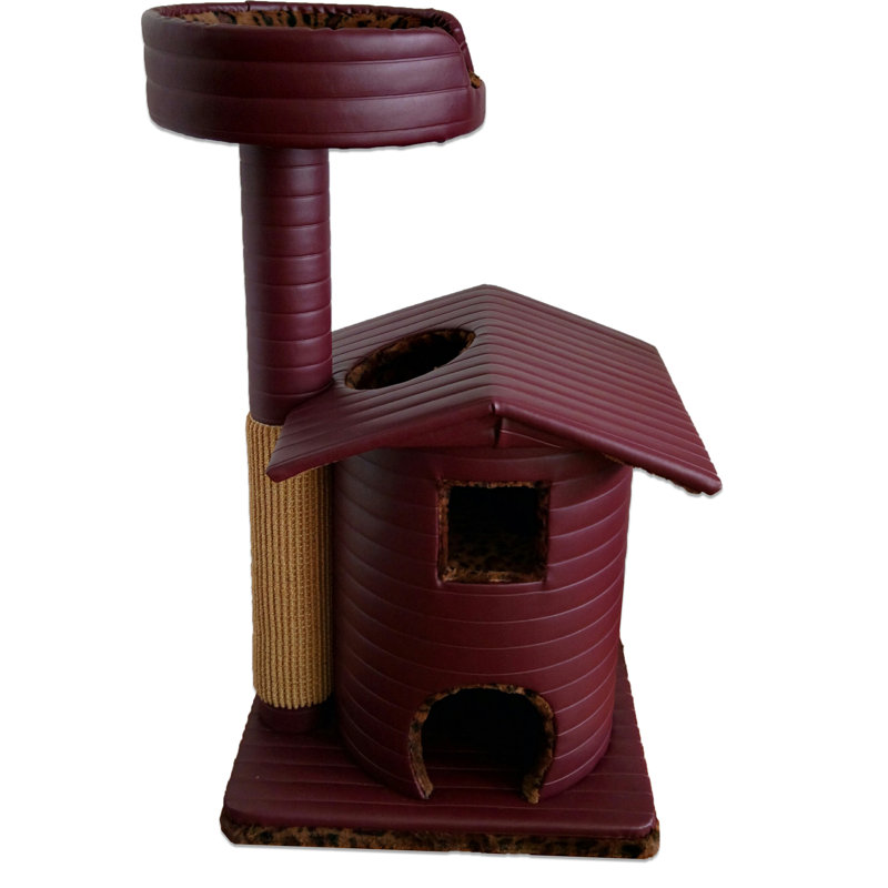 Habitation pour chat 41 "Queens's Kastle, Brun