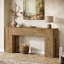 Console de 71 po pour le vestibule, long canapé derrière le canapé-129906971