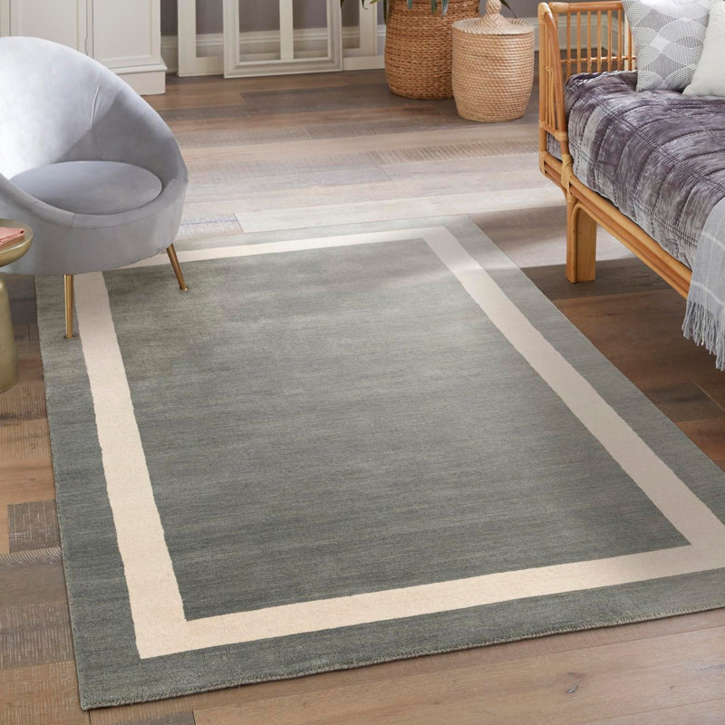 Jill Zarin Somerset Natural Wool Rug, Rectangle 7'10" x 10'